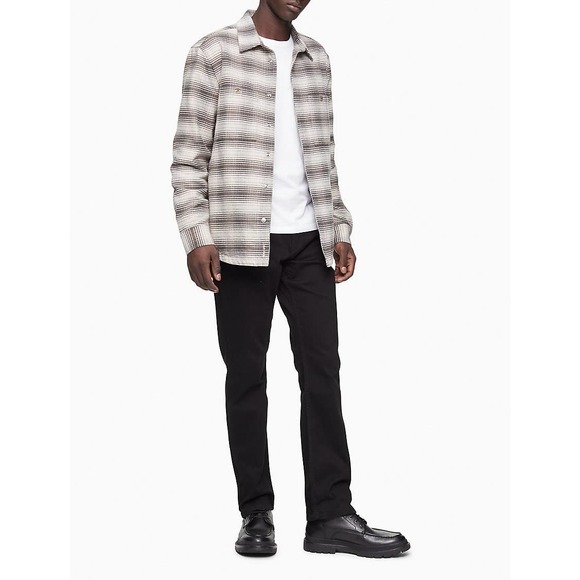 Calvin Klein Other - Calvin Klein Black Lightweight Rayon Slim Straight Pants Jeans Size 34W X 32L